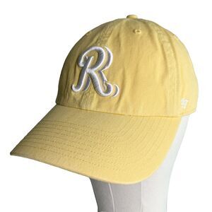 Frisco ROUGH RIDERS Baseball Cap Hat Yellow Raised Embroidered RR One Size MILB